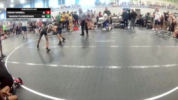 68 lbs Cons. Round 2 - Jodan Howell, Red Devils vs Mason Florenzano, Unattached