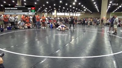 150 lbs Round 5 (6 Team) - Elijah Watson, All American WC vs Cole Motzenbecker, Assassins Black
