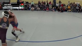 65 lbs Quarterfinal - Jory Heinrich, American Outlaws Wrestling vs Zane Wiegel, DC Elite