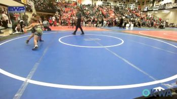 46 lbs Round Of 16 - Desmond Proctor, Henryetta Knights Wrestling Club vs Dawson Smith, Sallisaw Takedown Club