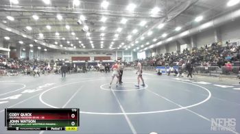 170 lbs Round 3 (3 Team) - Braidon Woodward, Palmyra Macedon Sr HS vs Evan Riedesel, Chautauqua Lake-Westfield-Panama