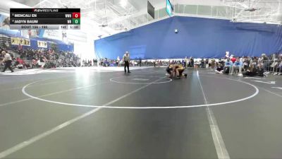 190 lbs Quarterfinal - Mencali En, Wichita-West Hs vs Jadyn Baum, Washburn Rural
