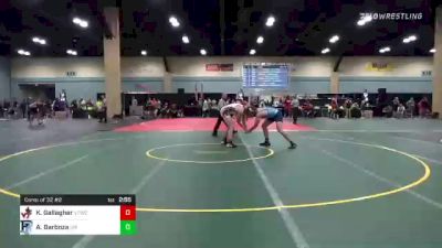 197 lbs Consi Of 32 #2 - Kyle Gallagher, Virginia Tech WC vs Adam Barboza, Rhode Island