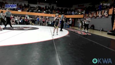 64 lbs Quarterfinal - Jaxton Crank, Team Guthrie Wrestling vs Jarod Smith, Tecumseh Youth Wrestling