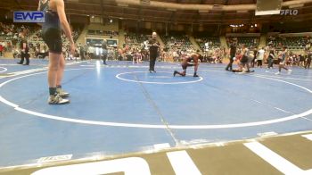 132 lbs Semifinal - Benji Sanchez, Eufaula Ironheads Wrestling Club vs Liam Maier, Broken Arrow Wrestling Club