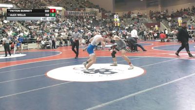 4A 144 lbs Semifinal - Alex Wells, Paris vs Payton Burnett, Gravette