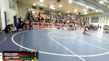 113 lbs Quarterfinal - Adrian Jimenez, Marina vs Rocco Madrid, Centennial-Corona