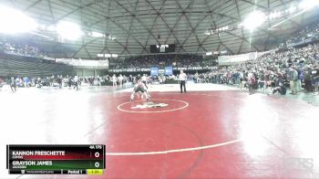 4A 175 lbs Quarterfinal - Kannon Freschette, Camas vs Grayson James, Jackson