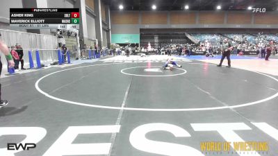61 lbs Final - Asher King, Sebolt Wrestling Academy vs Maverick Elliott, Mat Assassins
