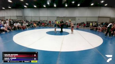 126 lbs Round 2 (8 Team) - Gauge Botero, Pennsylvania vs Davis Joiner, Missouri