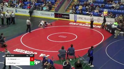 172 lbs Round Of 16 - Chace Michael Roland, Northampton vs Troy Ruffner, Tulpehocken