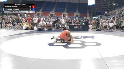 132 lbs Cons. Rd Of 64 - Jaxson Shute, MO vs Xavier Flores, IN