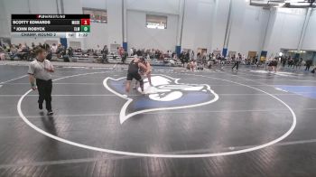 285 lbs Champ. Round 2 - Scotty Edwards, Muskingum vs John Robyck, Elmira College