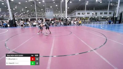 115 lbs Rr Rnd 5 - Tyden Shuman, Berks Catholic vs Keaghan Hewitt, Team Nauman Wrestling Club Blue