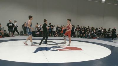 75 kg Champ. Rd Of 32 - Thomas Brauer, Maurer Coughlin Wrestling Club vs William Theofanopoulos, Legends Of Gold Las Vegas