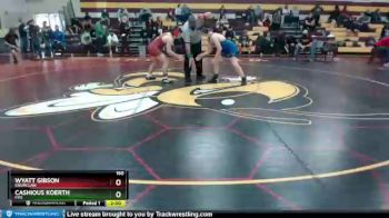 160 lbs Quarterfinal - Cashious Koerth, Fife vs Wyatt Gibson, Enumclaw