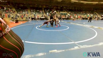 55 lbs Consolation - Kamrei Downing, Berryhill Wrestling Club vs Maisyn Malone, Bartlesville Wrestling Club