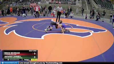 63 lbs 3rd Place Match - Brock Beverage, La Grande Mat Club vs Anthony Sunnell, Tualatin Wolfpack Wrestling