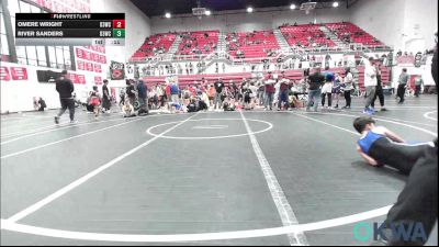 100 lbs Rr Rnd 3 - Crew Swigart, Choctaw Ironman vs Joel Ramirez, Hennessey Takedown Club