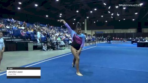 Janelle Lopez - Floor, Coast Elite - 2020 Tampa Bay Turner's Invitational