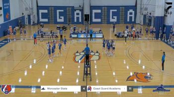 Replay: Worcester State vs USCGA | Sep 14 @ 12 PM