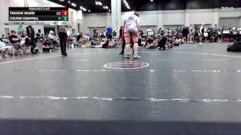 285 lbs Round 3 (6 Team) - Travion Heard, C2X Academy vs Colton Chappell, The Factory