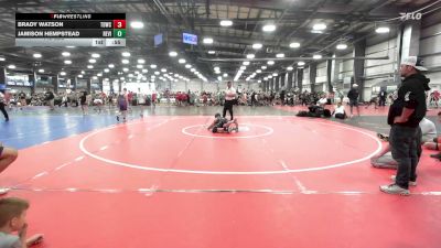 112 lbs Rr Rnd 3 - Brady Watson, TDWC Maniacs Blue - MS vs Jamison Hempstead, Revival Freeze - MS