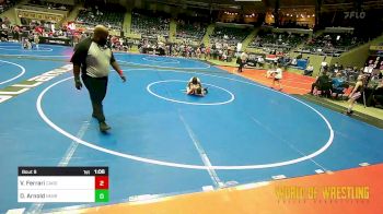 88 lbs Round Of 32 - Vinny Ferrari, Cardinal Wrestling Club vs Drake Arnold, Nebraska Elite