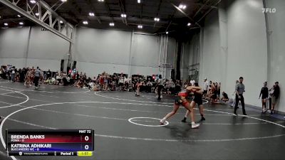 107 lbs Round 6 (8 Team) - Blythe Letters, PA West Yellow vs Summer Mutschler, Buccaneers WC