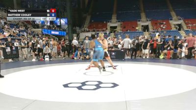 285 lbs Champ. Rd Of 32 - Kade West, Washington vs Matthew Cooley, California