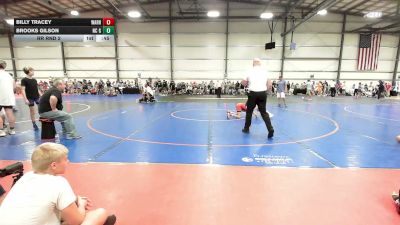 80 lbs Rr Rnd 2 - Billy Tracey, Warhawks - MS vs Brooks Gilson, NC Gold - MS