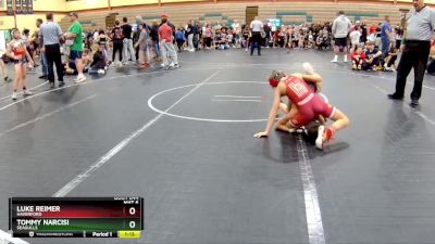 80-84 lbs Cons. Semi - Tommy Narcisi, Seagulls vs Luke Reimer, Haverford