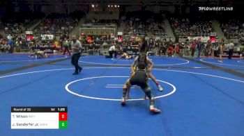 96 lbs Prelims - Taye Wilson, Pratt WC vs Joseph Sanderfer Jr., Westshore WC