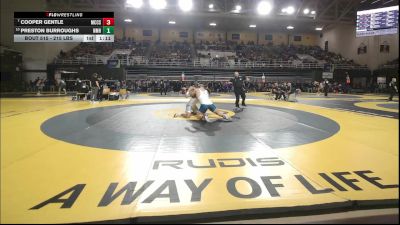 215 lbs Round Of 16 - Cooper Gentle, McCallie School vs Preston Burroughs, Nmh