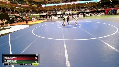 189 lbs Cons. Round 1 - Thor Nelson, Colony High School vs Kale Voisine, Bartlett High