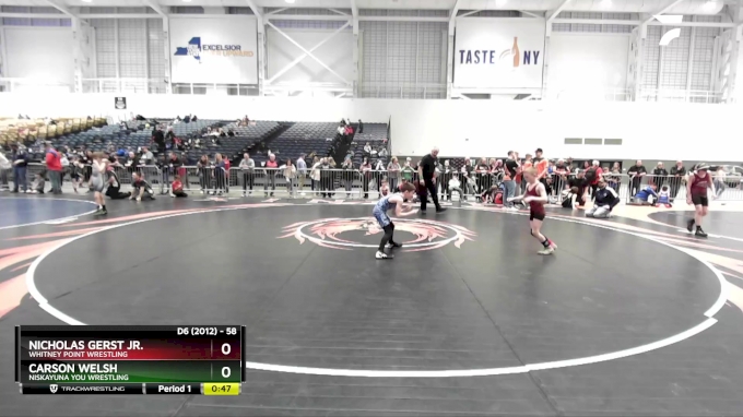 58 lbs 5th Place Match - Carson Welsh, Niskayuna You Wrestling vs ...