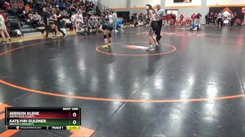 G-3 lbs Round 4 - Katilynn Guldner, Benton Community vs Addison Klenk, South Tama County