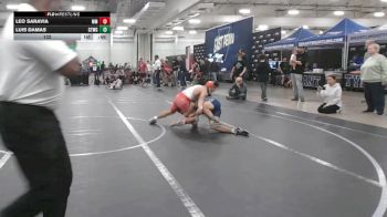 132 lbs Round 3 (10 Team) - Leo Saravia, Maryland Mallets vs Luis Damas, CTWHALE Green