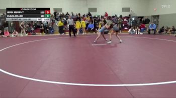 105-111 lbs 1st Place Match - Jersi Murphy, East Buchanan Girls vs Clara Dillon, Grinnell Girls