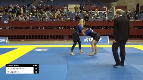 Amanda Jane Ferreira vs Vanessa López 2024 Pan IBJJF Jiu-Jitsu No-Gi Championship