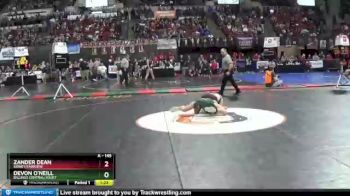 Quarterfinal - Devon O`Neill, Billings Central/Joliet vs Zander Dean, Sidney/Fairview