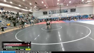 130 lbs 5th Place Match - Connor Rothenberger, RawTown Elite Wrestling Club vs Tj Watkins, Tongue River Wrestling Club