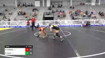 80 lbs Prelims - Nico DeRado, Roman Legion Wrestling Elem vs Bryson Cash, Virginia Hammers