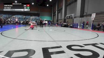 160 lbs Final - Luke Black, OKWA vs Jax Kelly, Idaho Gold