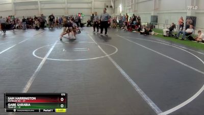 175 lbs Round 2 (6 Team) - Sam Harrington, Rambler WC vs Gabe Sarabia, Team GT