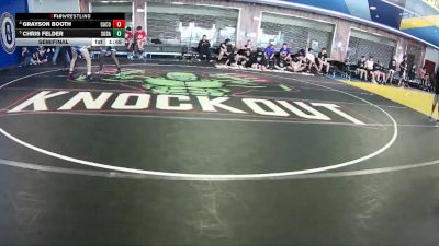 157 White Semifinal - Grayson Booth, Camden County vs Chris Felder, South Dade