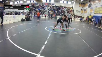 126 lbs Cons. Round 1 - Kirk Polka, William T Dwyer vs Sebastian Quiroz, Viera