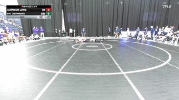 106 lbs 2nd Wrestleback (16 Team) - Kai Gronberg, Newnan vs Jamarion Lowe, Villa Rica