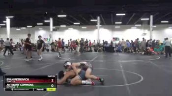 132 lbs Round 5 (8 Team) - Evan Petrovich, TDWC vs Anthony Cummons, D3PRIMUS