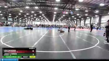 110 lbs Round 3 (6 Team) - Jonny O`Brien, PA Gold vs Levi Dicksion, Oklahoma Tornados
